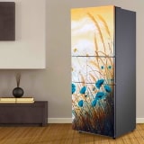 Self-adhesive film for refrigerators