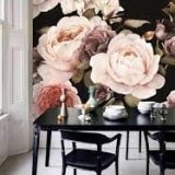 Wallpaper with flowers