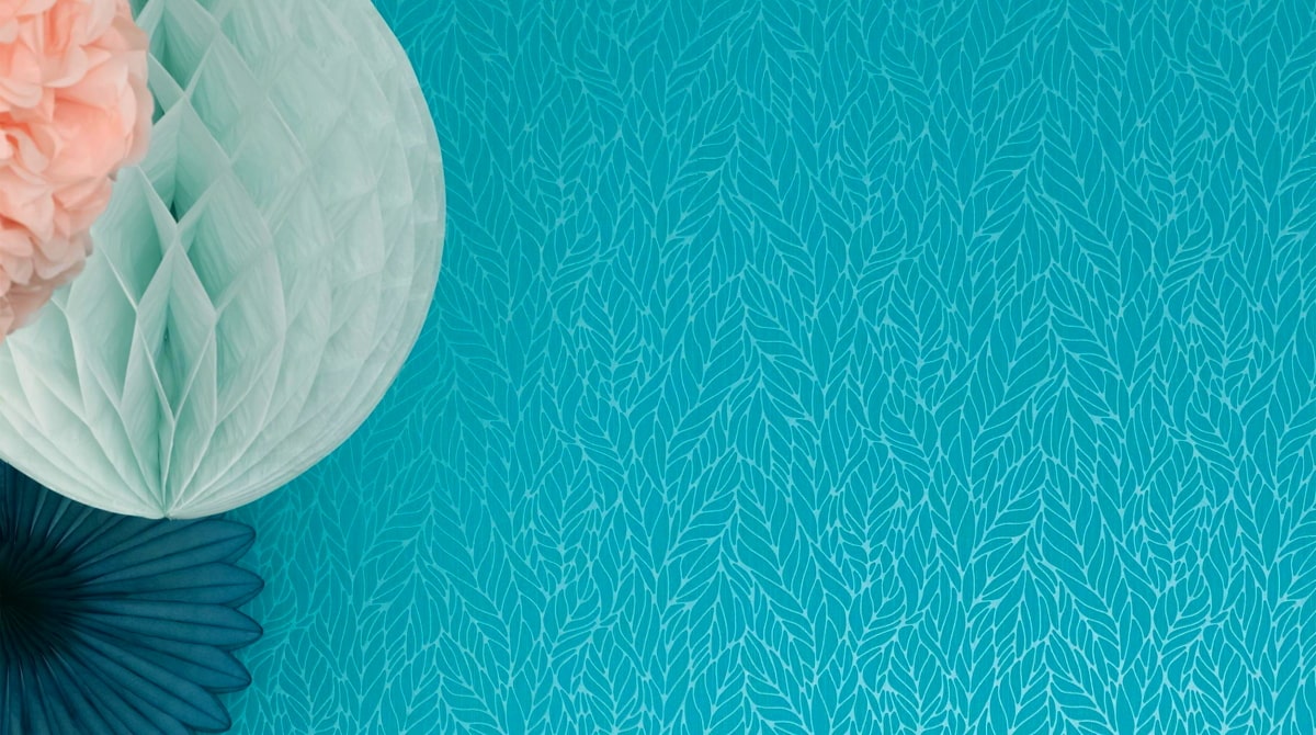 Buy turquoise wallpaper
